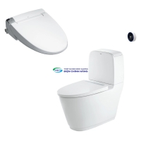 Bồn cầu 2 khối xả cảm ứng nắp điện tử INAX ACT-832 + CW-KB22AVN