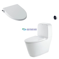 Bồn cầu 2 khối xả cảm ứng nắp rửa cơ INAX ACT-832 + CW-S15VN