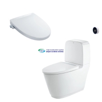 Bồn cầu 2 khối xả cảm ứng nắp rửa cơ INAX ACT-832 + CW-S32VN