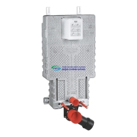 Bồn cầu treo tường GROHE 38643001 thoát ngang két nước âm tường
