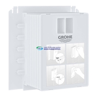 Bồn cầu treo tường GROHE 40911000 thoát ngang két nước âm tường