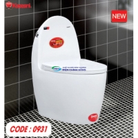 Bồn cầu 1 khối Kassani 931 nắp đóng êm chính hãng