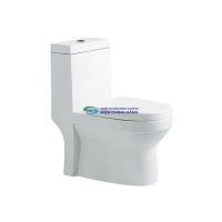 Bồn cầu 1 khối Kohler K-12499T-S-WK nắp đóng êm chính hãng
