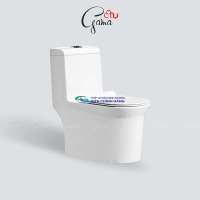 Bồn cầu 1 khối GAMA GMBC930 nắp đóng êm chính hãng