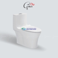 Bồn cầu 1 khối GAMA GMBC991 nắp đóng êm chính hãng