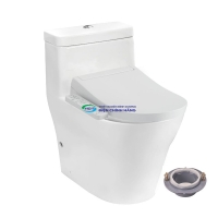 Bồn cầu 1 khối TOTO CW166RB/TCF33320GAA nắp điện tử