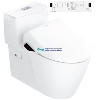 Bồn cầu 1 khối AMERICAN STANDARD VF-1808TPR nắp điện tử
