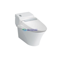 Bồn cầu 1 khối INAX AC-1008R+CW-H20VN nắp điện tử