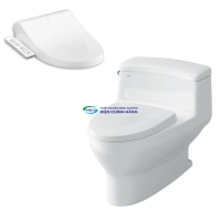 Bồn cầu 1 khối INAX AC-4005+CW-H17VN nắp điện tử