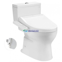 Bồn cầu 2 khối TOTO CS302DW16 nắp điện tử Washlet C2