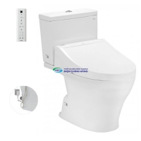 Bồn cầu 2 khối TOTO CS326DW14 nắp điện tử Washlet C5