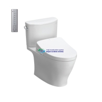 Bồn cầu 2 khối TOTO CS767CRW12 nắp điện tử Washlet S7