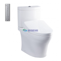 Bồn cầu 2 khối TOTO CS769CDRW12 nắp điện tử Washlet S7