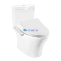 Bồn cầu 2 khối TOTO CS769CDRW26 nắp điện tử Washlet S1