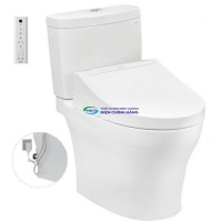 Bồn cầu 2 khối TOTO CS769DRW14 nắp điện tử Washlet C5