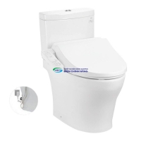 Bồn cầu 2 khối TOTO CS769DRW18 nắp điện tử Washlet C2