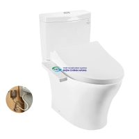 Bồn cầu 2 khối TOTO CS769DRW26 nắp điện tử Washlet S1