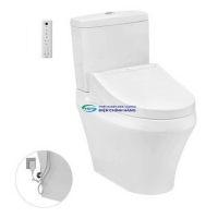 Bồn cầu 2 khối TOTO CS945PDW14 nắp điện tử Washlet C5