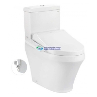 Bồn cầu 2 khối TOTO CS945PDW16 nắp điện tử Washlet C2