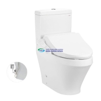 Bồn cầu 2 khối TOTO CS945PDW18 nắp điện tử Washlet C2