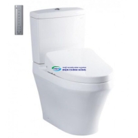 Bồn cầu 2 khối TOTO CS948CDW12 nắp điện tử Washlet S7