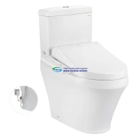 Bồn cầu 2 khối TOTO CS948DW16 nắp điện tử Washlet C2