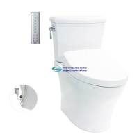 Bồn cầu 2 khối TOTO CS986GW11 nắp điện tử Washlet S7