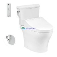 Bồn cầu 2 khối TOTO CS986GW14 nắp điện tử Washlet C5