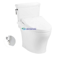 Bồn cầu 2 khối TOTO CS986GW16 nắp điện tử Washlet C2