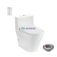 Bồn cầu 1 khối TOTO CW166RB nắp điện tử TCF34320GAA nắp điện tử TCF34320GAA