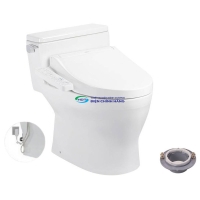 Bồn cầu 1 khối TOTO MS188VKW16 nắp điện tử Washlet C2