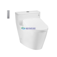 Bồn cầu 1 khối TOTO MS625CDW12 nắp điện tử Washlet S7