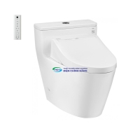 Bồn cầu 1 khối TOTO MS625CDW15 nắp điện tử Washlet C5 (giấu dây)