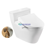 Bồn cầu 1 khối TOTO MS625DJ1W26 nắp điện tử Washlet S1