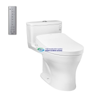 Bồn cầu 1 khối TOTO MS855CDW12 nắp điện tử Washlet S7