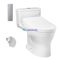 Bồn cầu 1 khối TOTO MS855DW11 nắp điện tử Washlet S7