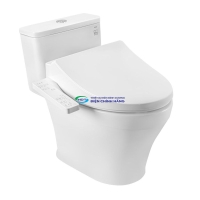 Bồn cầu 1 khối TOTO MS857CDW26 nắp điện tử Washlet S1