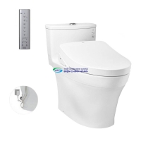 Bồn cầu 1 khối TOTO MS885DW11 nắp điện tử Washlet S7