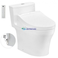 Bồn cầu 1 khối TOTO MS885DW14 nắp điện tử Washlet C5