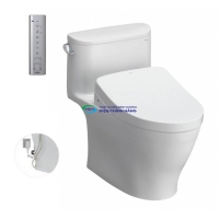 Bồn cầu 1 khối TOTO MS887RW11 nắp điện tử Washlet S7