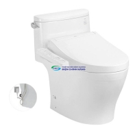 Bồn cầu 1 khối TOTO MS887RW16 nắp điện tử Washlet C2