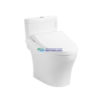 Bồn cầu 1 khối TOTO MS889CDRW17 nắp điện tử Washlet C2 (giấu dây)