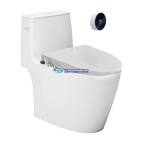 Bồn cầu INAX ACT-902+CW-S15VN 1 khối nắp rửa cơ CW-S15VN (không dùng điện)