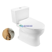 Bồn cầu TOTO CS302DE6 2 khối nắp rửa cơ TCW11S (không dùng điện)