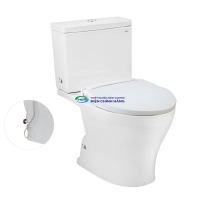 Bồn cầu TOTO CS326DE2 2 khối nắp rửa cơ TCW07S (không dùng điện)