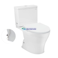 Bồn cầu TOTO CS326DE4 2 khối nắp rửa cơ TCW1211A (không dùng điện)