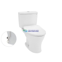 Bồn cầu TOTO CS735DE2 1 khối nắp rửa cơ TCW07S (không dùng điện)