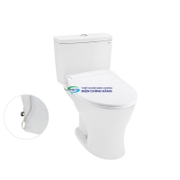 Bồn cầu TOTO CS735DE6 2 khối nắp rửa cơ TCW11S (không dùng điện)