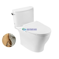 Bồn cầu TOTO CS767RE6 2 khối nắp rửa cơ TCW11S (không dùng điện)