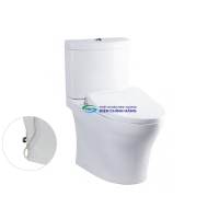 Bồn cầu TOTO CS769DRE2 1 khối nắp rửa cơ TCW07S (không dùng điện)